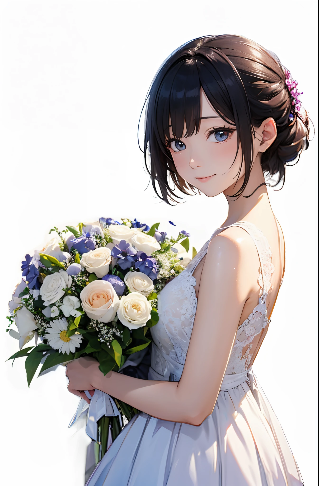 White bouquet