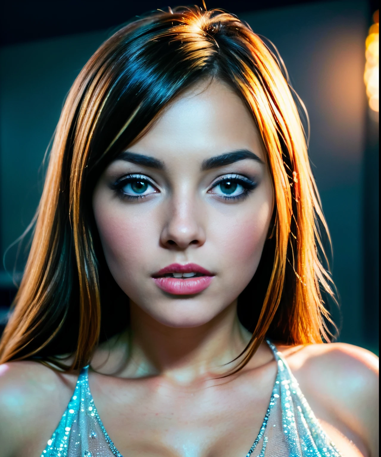 Style glamour,
Masterpiece, Best quality, 8k, ArtStation, mise au point nette, ultrarealistic, High Details,
portrait photo brut d&#39;un mignon petit cittentreme gros plan),
(((Backround défocalisé))):1.7, (((profondeur de champ))):1.8