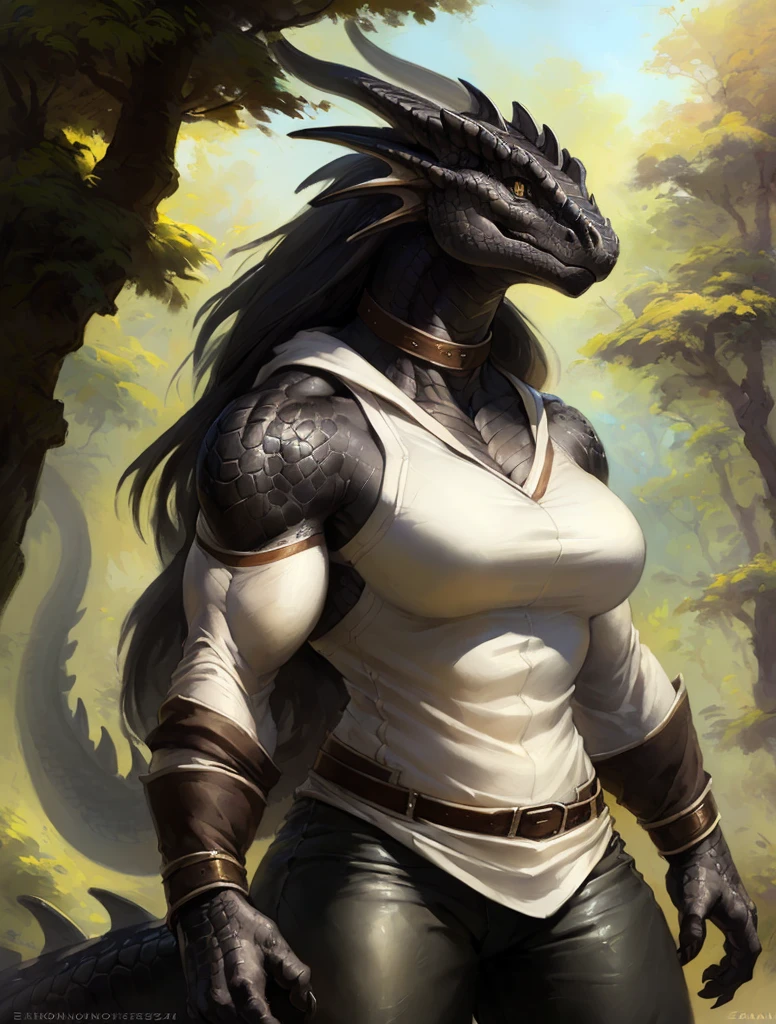 Pixel art, dark fantasy monster, solo, monster, breasts, feral, hind legs, humanoid, nipples