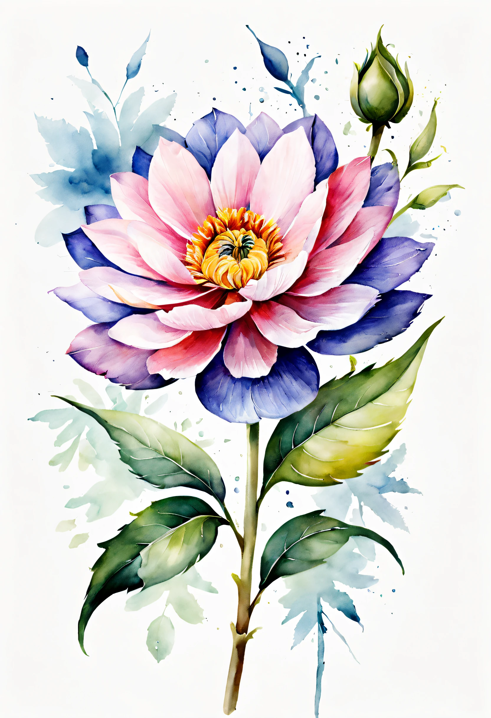 arte conceitual (ultrarrealista:1.3) Watercolor flower illustration on white background, pintura colorida em Aquarelaa, pintura colorida em Aquarelaa, Aquarela, estilo de pintura em Aquarelaa, watercolor style illustration, pintado em Aquarelaas brilhantes, Aquarela colorida, Aquarela, pintura em Aquarelaa, Aquarela, pintura em Aquarelaa vibrante, Aquarela, Desenho em Aquarelaa, arte em Aquarelaa , uma pintura em Aquarelaa, Aquarela vibrante, Aquarelaa, arte em Aquarelaa, water color . Arte digital, Ilustrativos, Pintura, pintura fosca, altamente detalhado