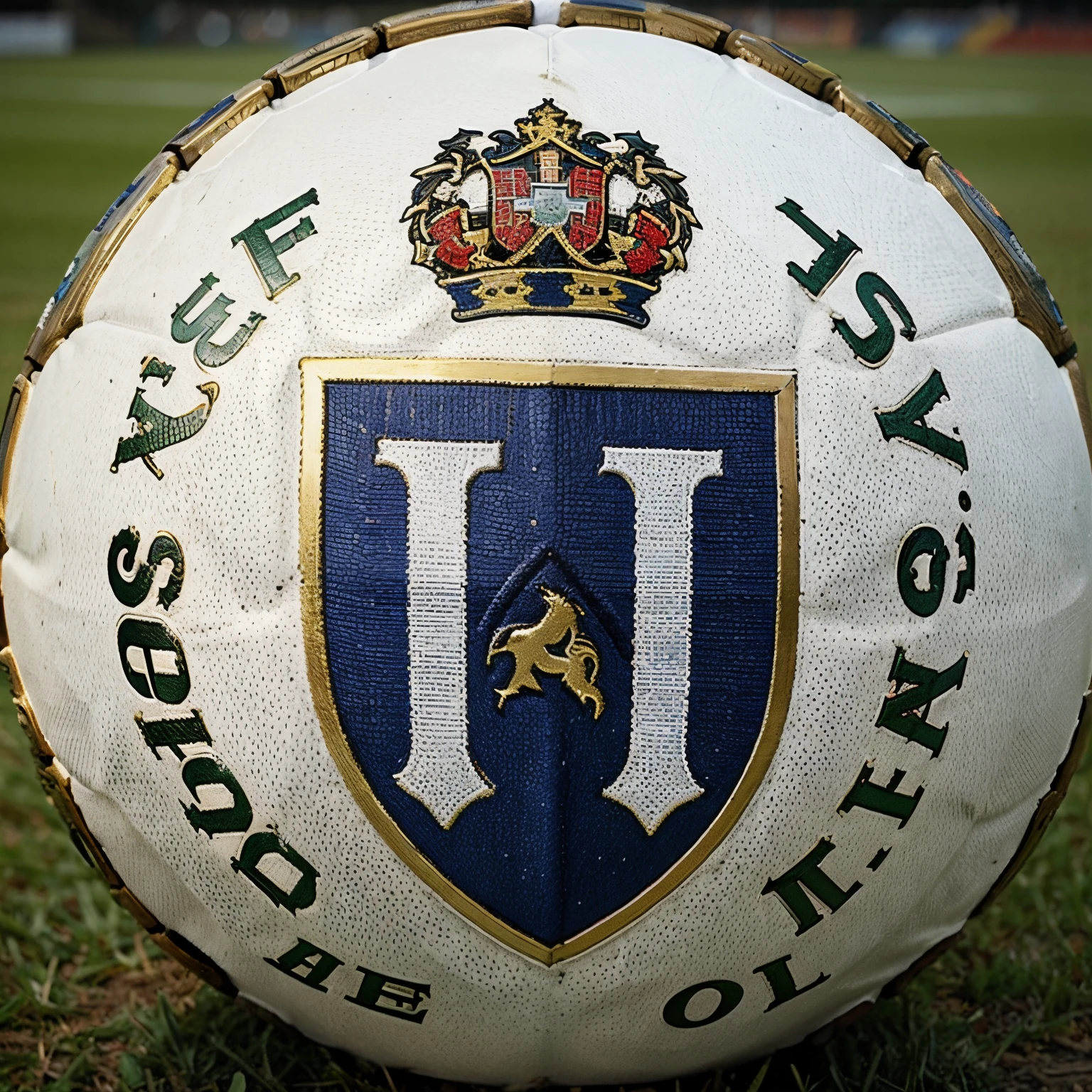 Criar um escudo de futebol com o nome de JOGOU AONDE FC