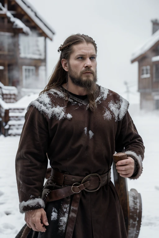 viking in winter