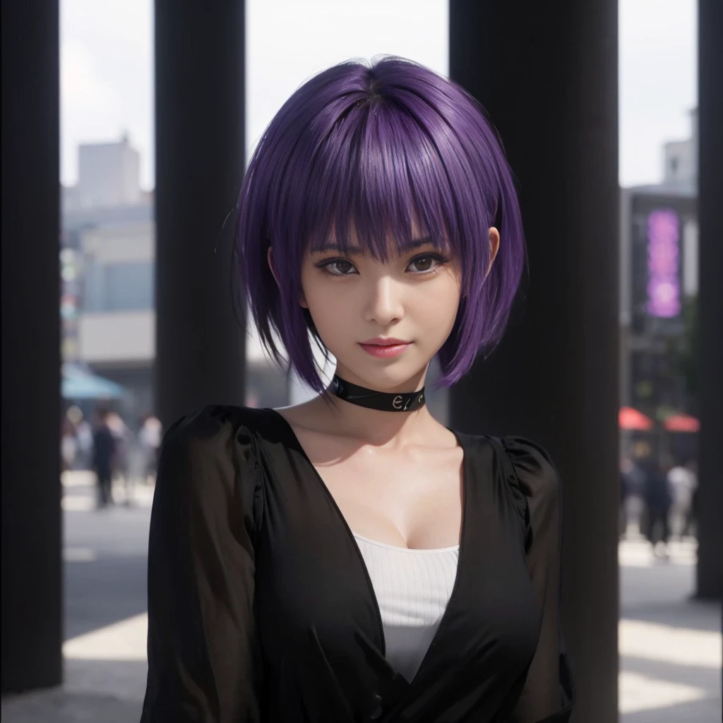 "AYANE" (best quality,ultra-detalhado,Realistic:1.37), retrato, Detailed eyes and facial features, olhos castanhos, textura de pele delicada e suave, Corpo Perfeito, textura ultra realista, maquiagem perfeita, batom vermelho, sorrindo, corpo inteiro