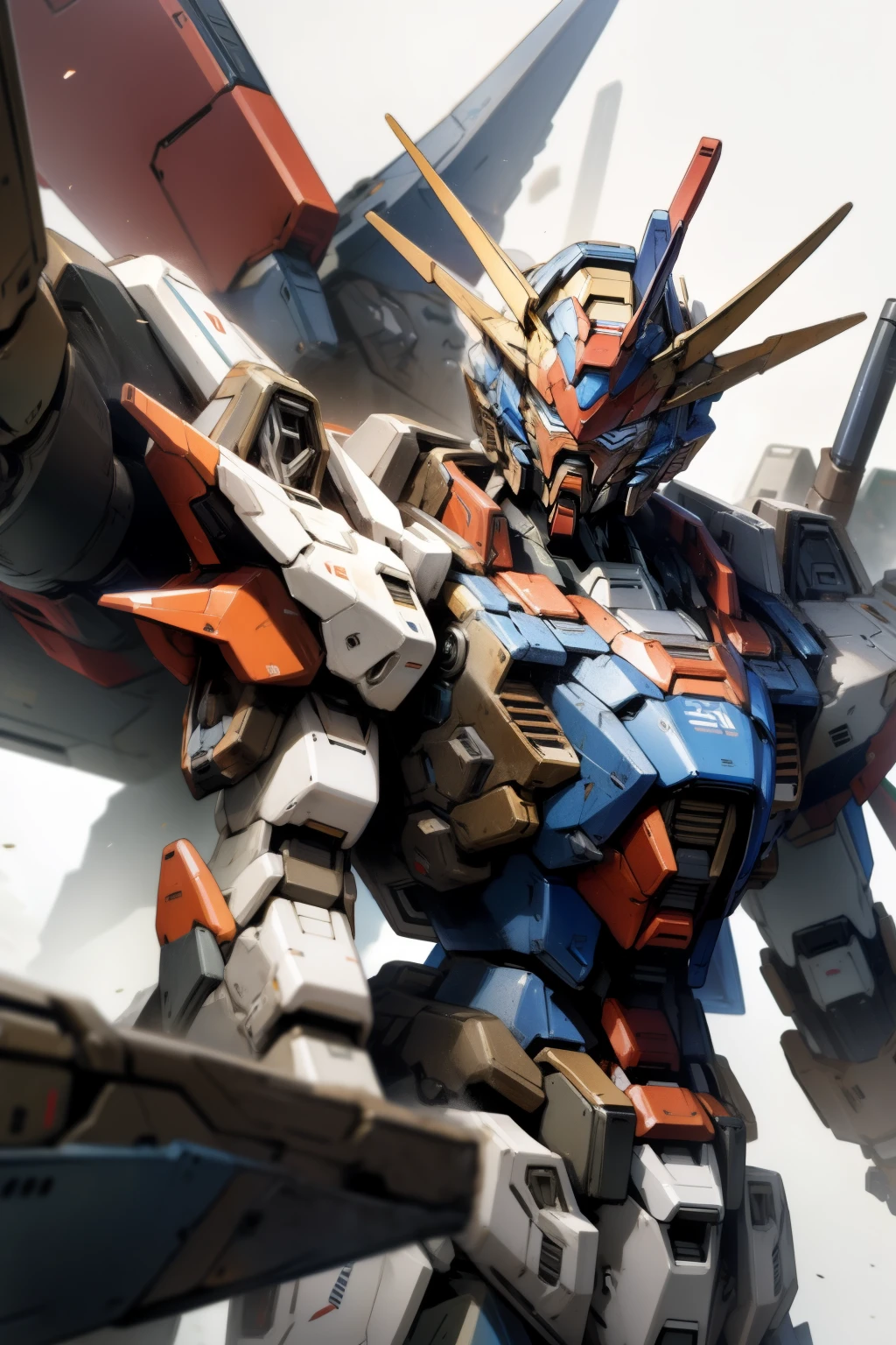 Luta de Gundam na distopia