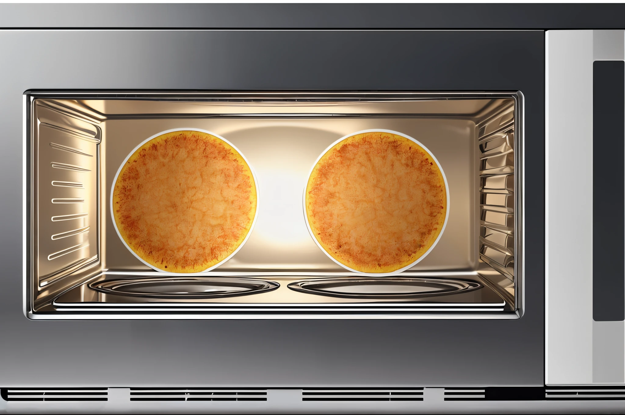 Opened microwave oven, convenience store in the microwave oven, warm light,don’t be realistic --auto --s2