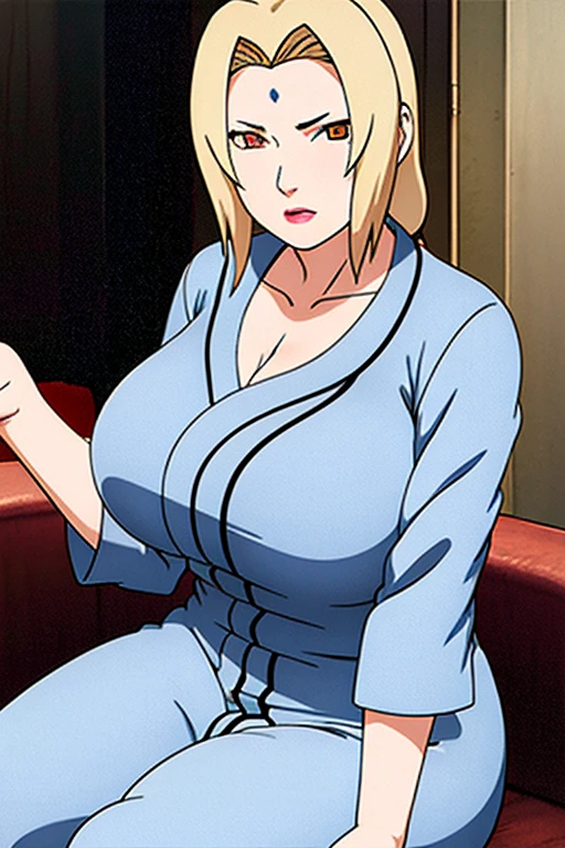 Wearing sexy pajamas, graceful figure, coquettish, study room, sofa, random enchanting movements, facing the camera, imaginative, first love, huge breasts, wide hips, thick thighs, curvy, sexy, voluptuous, sagging breasts