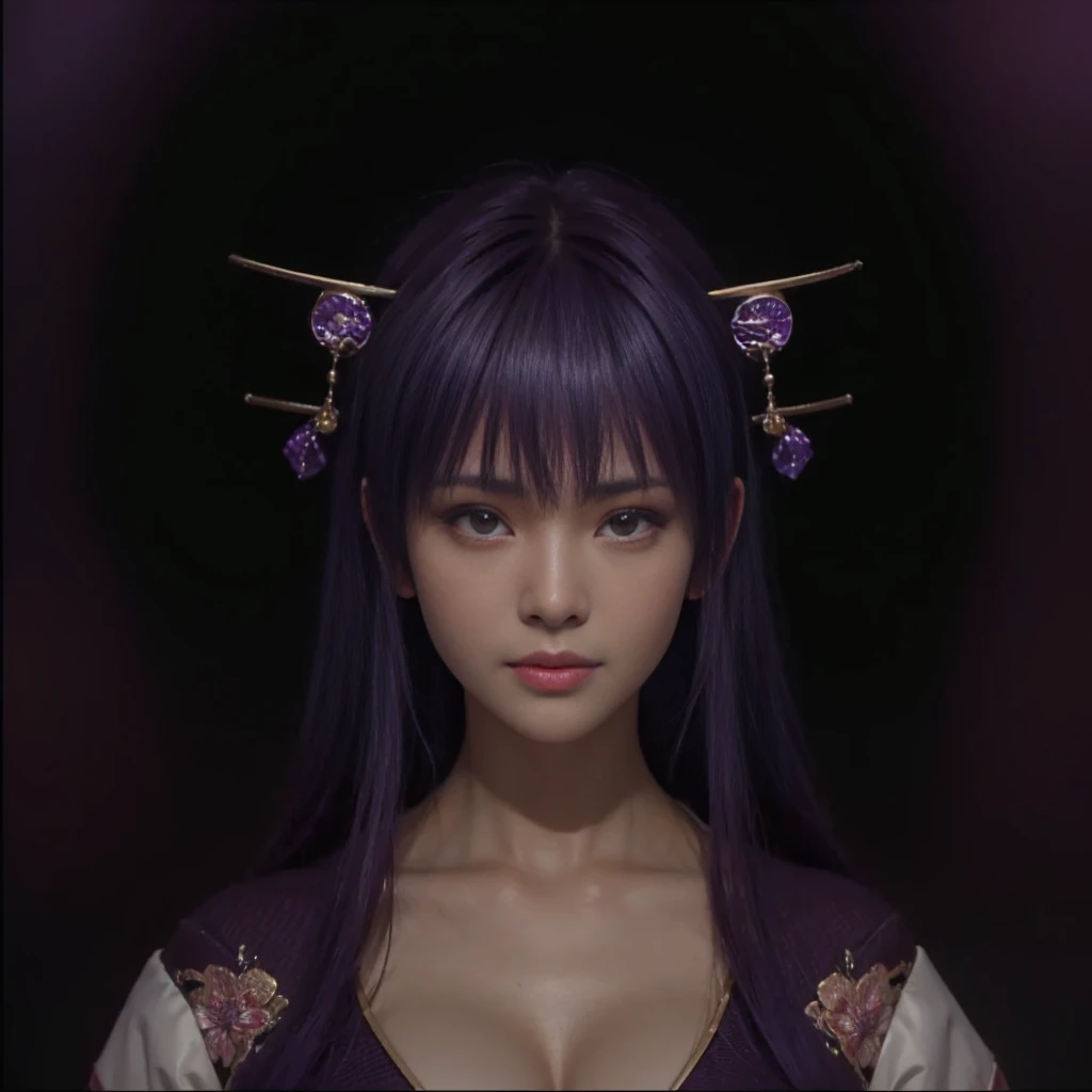"AYANE" (best quality,ultra-detalhado,Realistic:1.37), retrato, Detailed eyes and facial features, olhos castanhos, textura de pele delicada e suave, Corpo Perfeito, textura ultra realista, maquiagem perfeita, batom vermelho, olhar sensual