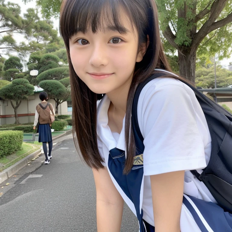 An ultra-high picture quality、Perfect Photo、Japan junior high school students、a beauty girl、????、
