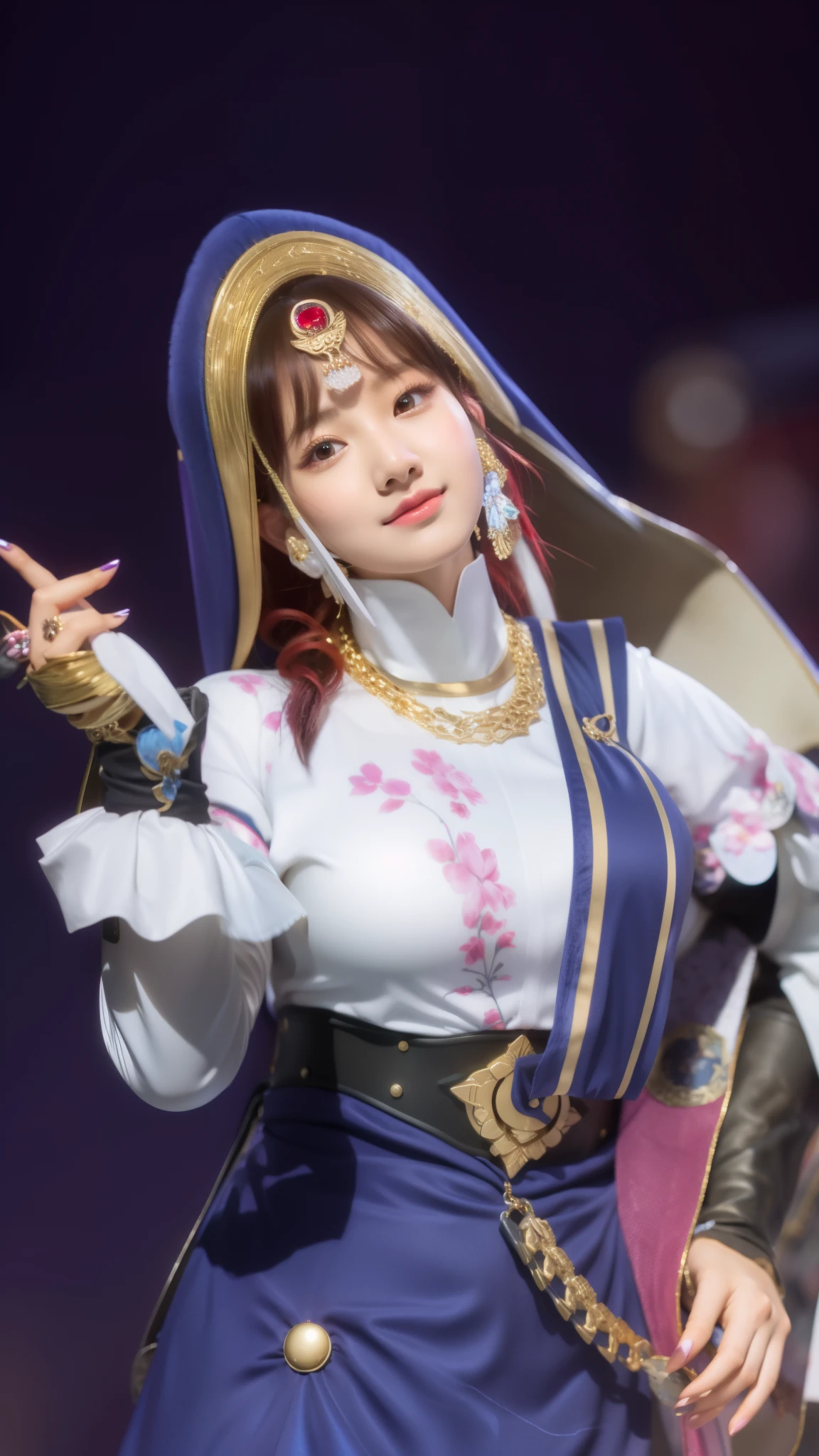Anime, 1 girl, korea, beautiful,, 8k Quality, big breasts ,
