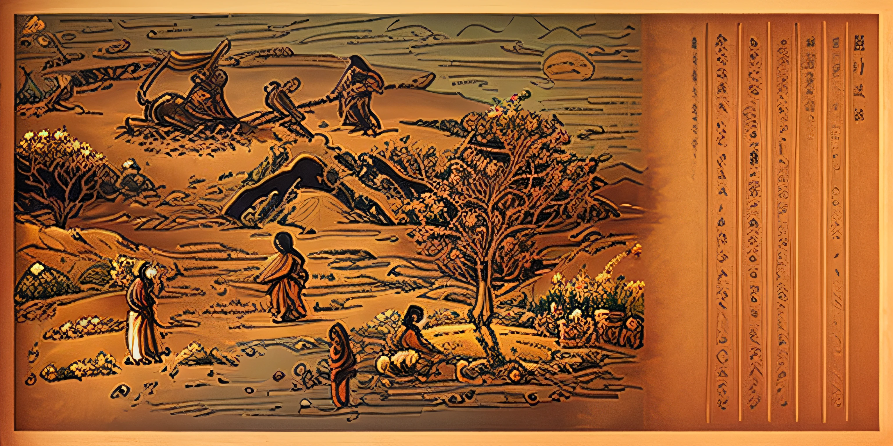 wastelands,venue,Haochuan Culture 4 years ago,000 years,Aboriginal armed forces,hunt
