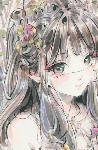 (best quality,4k,8k,highres,masterpiece:1.2),ultra-detailed,realistic:1.37,detailed eyes,colorful hair,surreal landscape,vibrant colors,soft lighting,abstract shapes,dreamlike atmosphere,intricate patterns,digital art,fantasy elements,imaginative scenery,portraits A girl with completely curly hair wearing round glasses