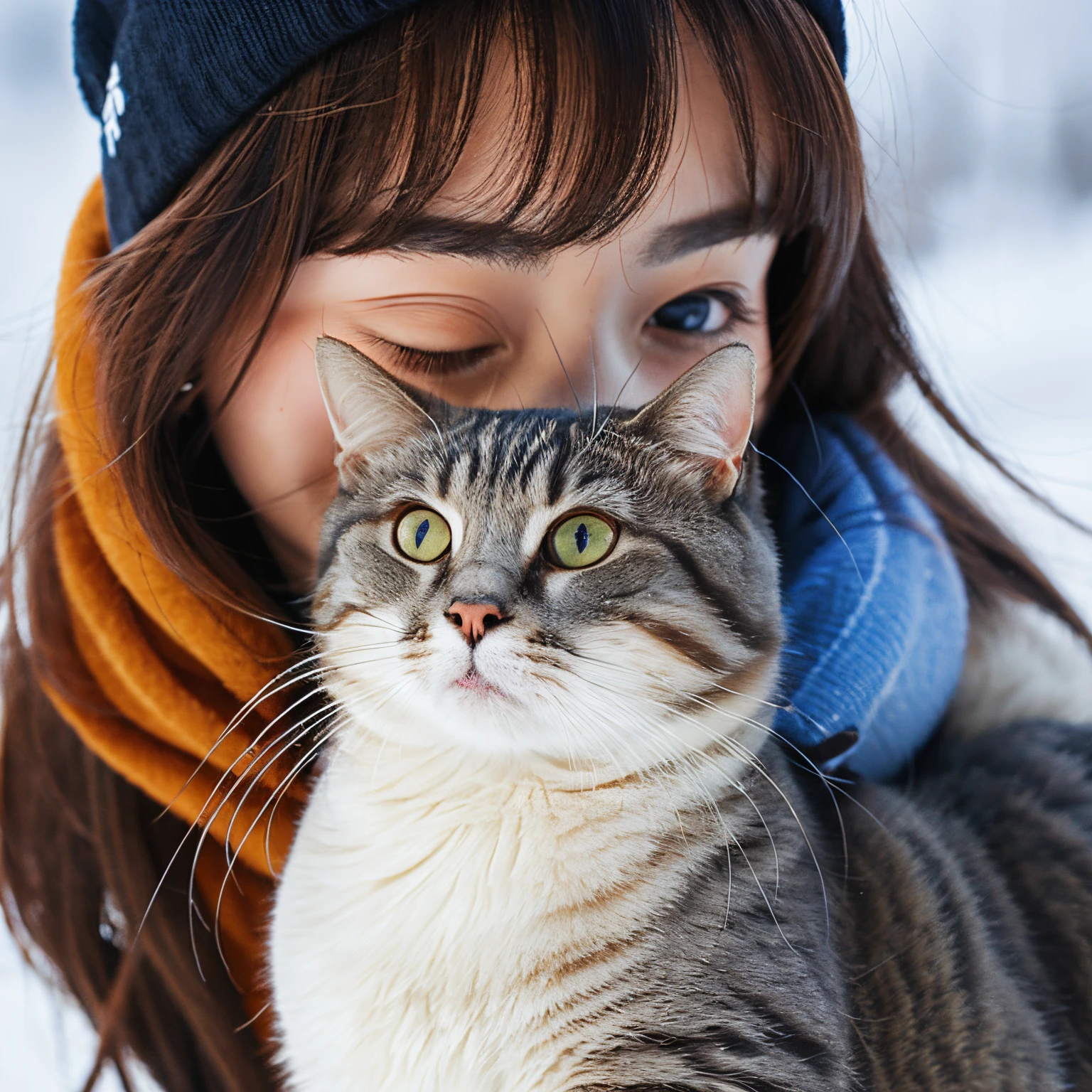 cat winter