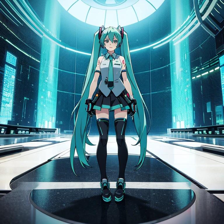 Hatsune Miku mech