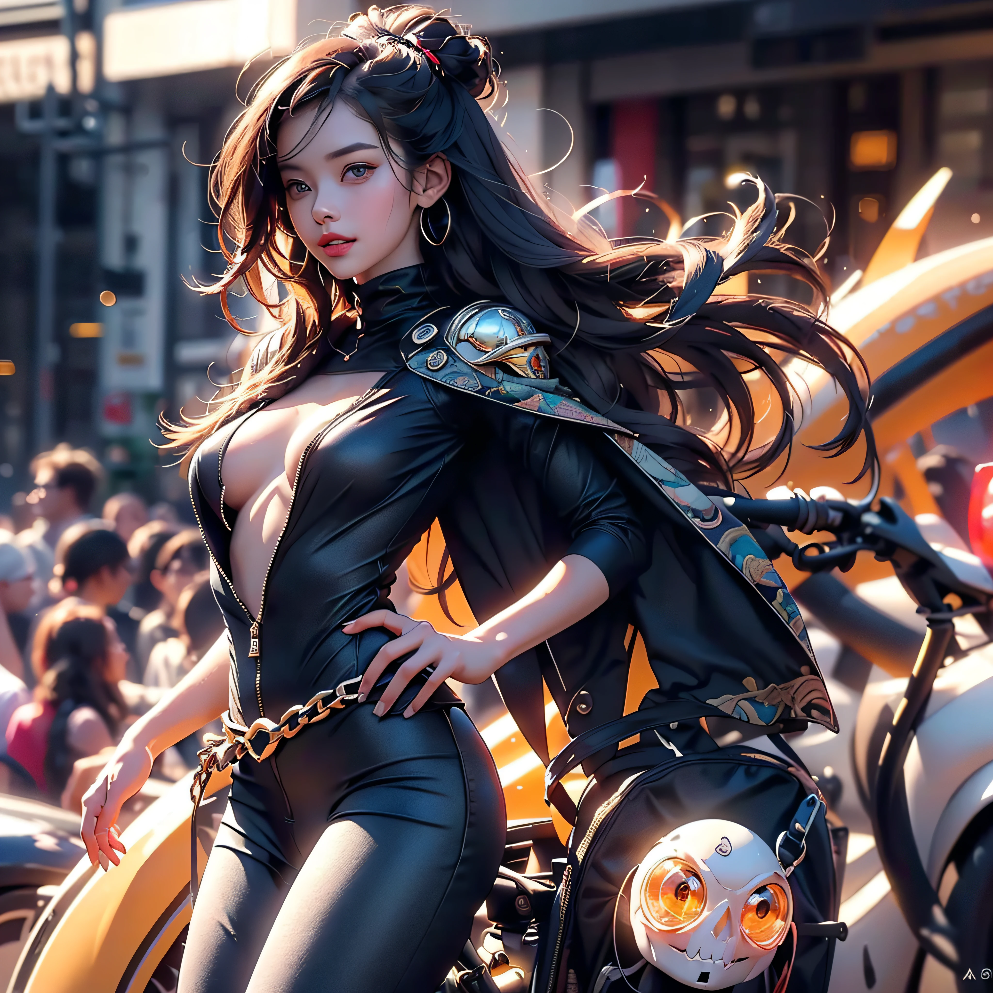 Dragon_Howling Heroe_Girl outfits Ghost_Rider suit Urban deep path equirectangular blaze SkullFire_Rider Beholder Drag Queen motorcycle rider Unrealengine5 ultra Masterpiece Van_Gogh chef-d&#39 bike Cinematic sunLight🎈🍦🍹❤🔆🕡(😘(kneeling:1.1)👩🎀👗⚜👒🥿👡🩲💅)🎪🎢🎡🎠 hyper photo-realistic saturate meticulously intricate ultra optimal ultra_high-def ultra_high-quality accurate ultra_high-details ultra_high-res color-coded shading perfection reflex extreme improved Octane_rendered opengl-shaders glsl-shader UHD XT3 DSLR HDR "Ororo Munroe" Baroque symmetrical ((Goddess athletic Diva african black dreadlock curly agate blackess skin tanmed epic gorgeous clean cheekbones effects rougeoiment embarrassed lazuli ultra beautiful yeux dark brown pupils black irises turquoise sapphires ecstatic open mouth teeth obvious smile (tougue fall droplet water drop of water) cape levitating jacket floating Bridaldress Dickey Collar Charm Elastic Lace Turtleneck Sleeve Blouse Pullover Lining clavicles shoulders:Open papillotes white leather tiny breasts fine sideboob satin safran orange yellow skirt soies assorties lace corsait gothic zip tin livid red thick amples spinelles nombril revealing diamond heart chastity_belt silver adorned padlock Gold lock pubis scarlet pubis-hairy obvious indigo garter snap thighs legs boots)) ruby invoke CGSCOSITY onyx Tourmaline silver opals moto inox Mechanized carbonite skull_Flamme reflection armor chrome gold fathom brass lava navy plasma earth lava incandescent flash-fire-shoot depthfield ark population car background floraison Monarch kindergarden monster butterfly tattoo Bruce_Weber girl naked sex nsfw multi various etc. --v 5.2 --s 1000 --c 20 --q 20