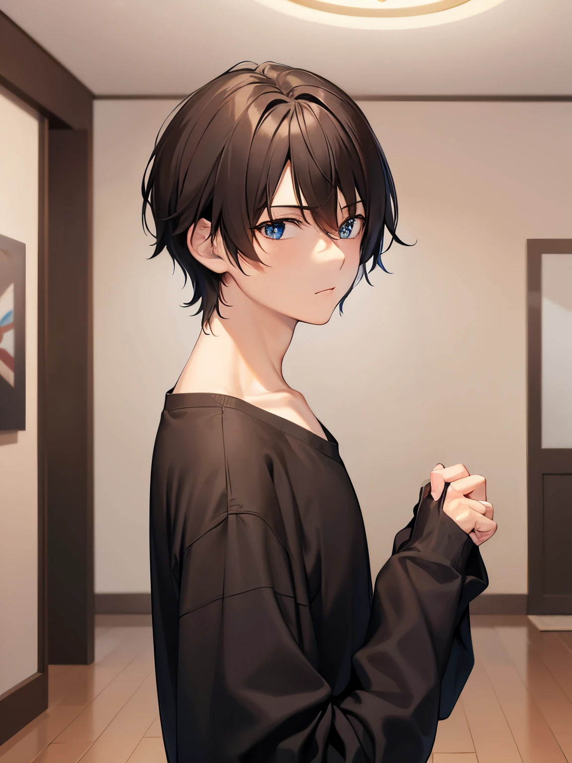 Biologically correct five fingers、right hand、hold fists