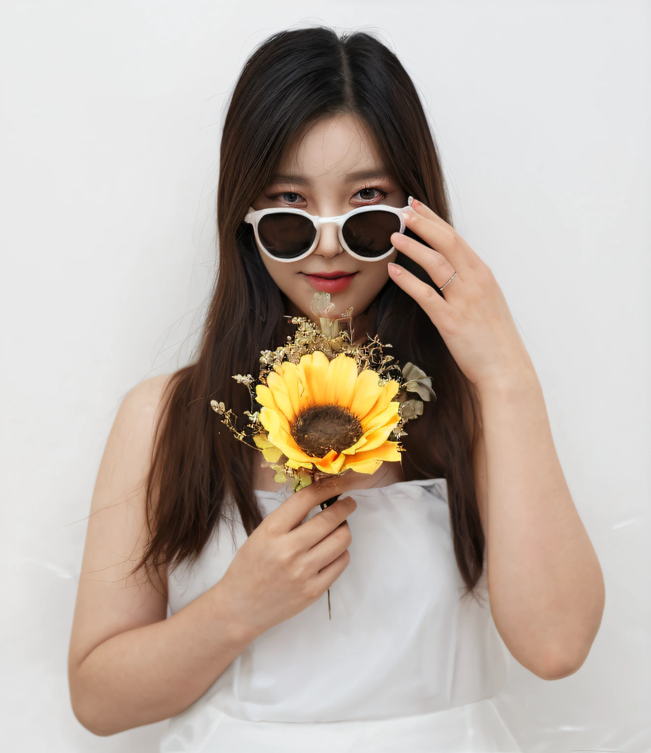 realistic, beautiful korean