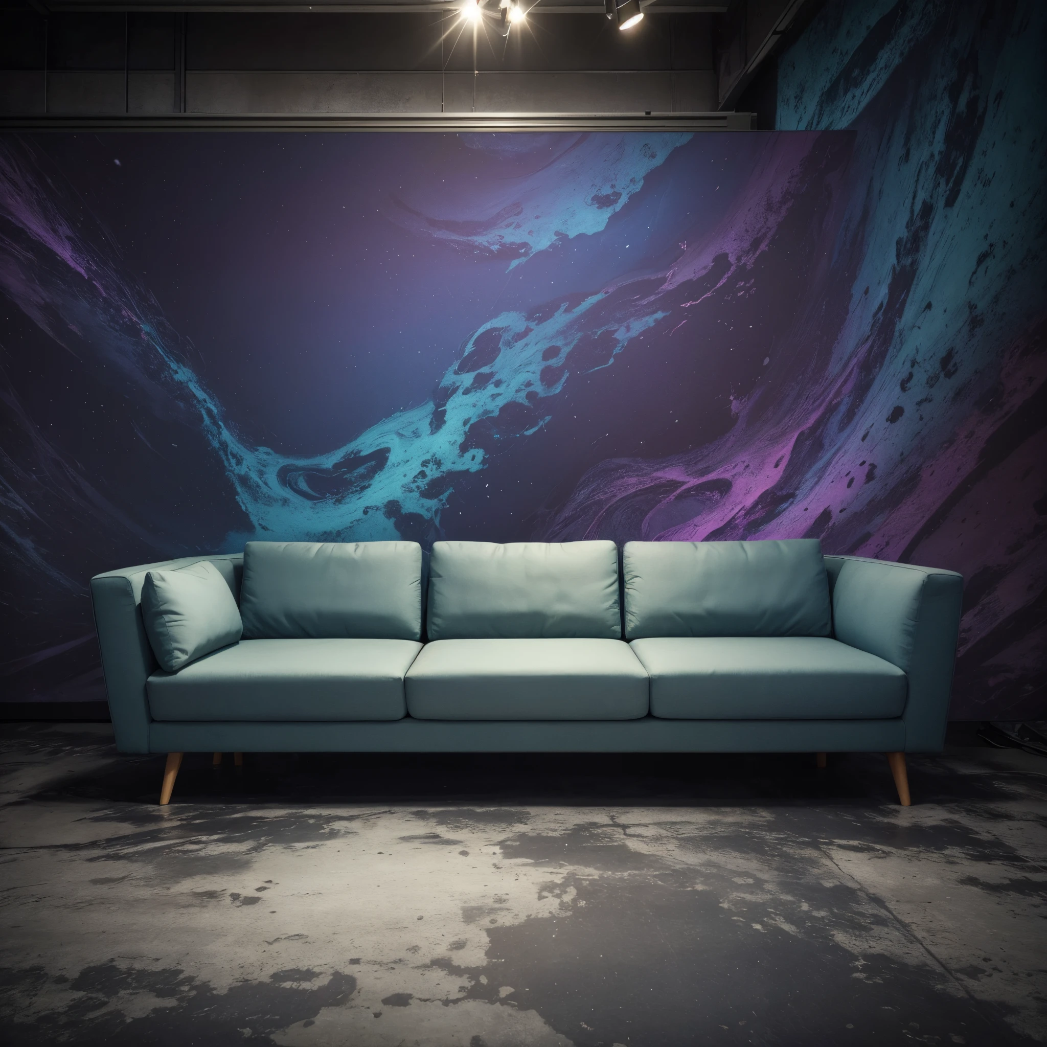 Professional artistic color turbulence noise background, photo studio photography without sofa HD, 4K