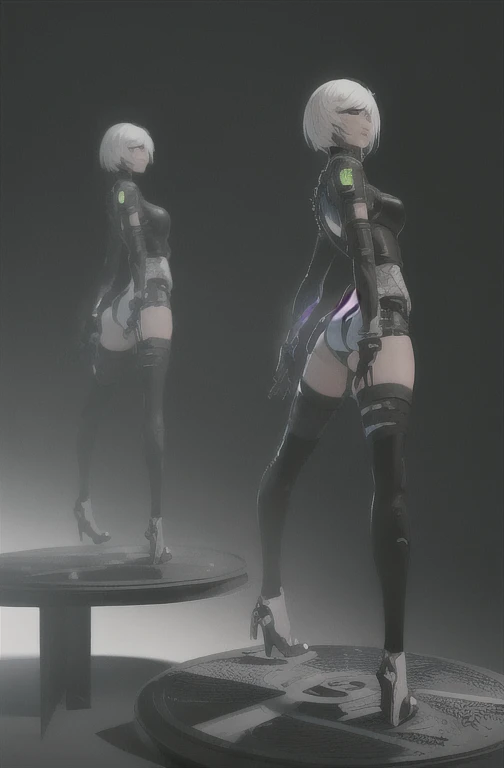 ((La mejor calidad)), ((obra maestra)), (muy detallado:1.3), ...............................................................................................................................................3D, Beautiful (cyberpunk:1.3) Mujer hacker, peinado corto,pelo corto, Volver al visor, cabello grueso, Terminal de ordenador operativo, Pantalla montada en la cabeza, computer server, Pantalla LCD, fiber optic cable, Logotipo de la empresa, HDR (High Dymanic Range), Trazado de rayos, NVIDIA RTX, Super resolution, Irreal 5, Subsoil Scatter, Textura PBR, Post-procesamiento, Anisotropic filtering, profundidad de campo, maximum sharpness and sharpness, Texturas multicapa, Albedo y Highlight Maps, Sombreado de superficies, Accurate simulation of light-material interactions, proporciones perfectas, Renderizado de octanaje, duotone lighting, ISO bajo, balance de blancos, Regla de los tercios, amplia apertura, 8K RAW, efficient sub-pixels, sub-pixel convolution, glow particles, dynamic pose