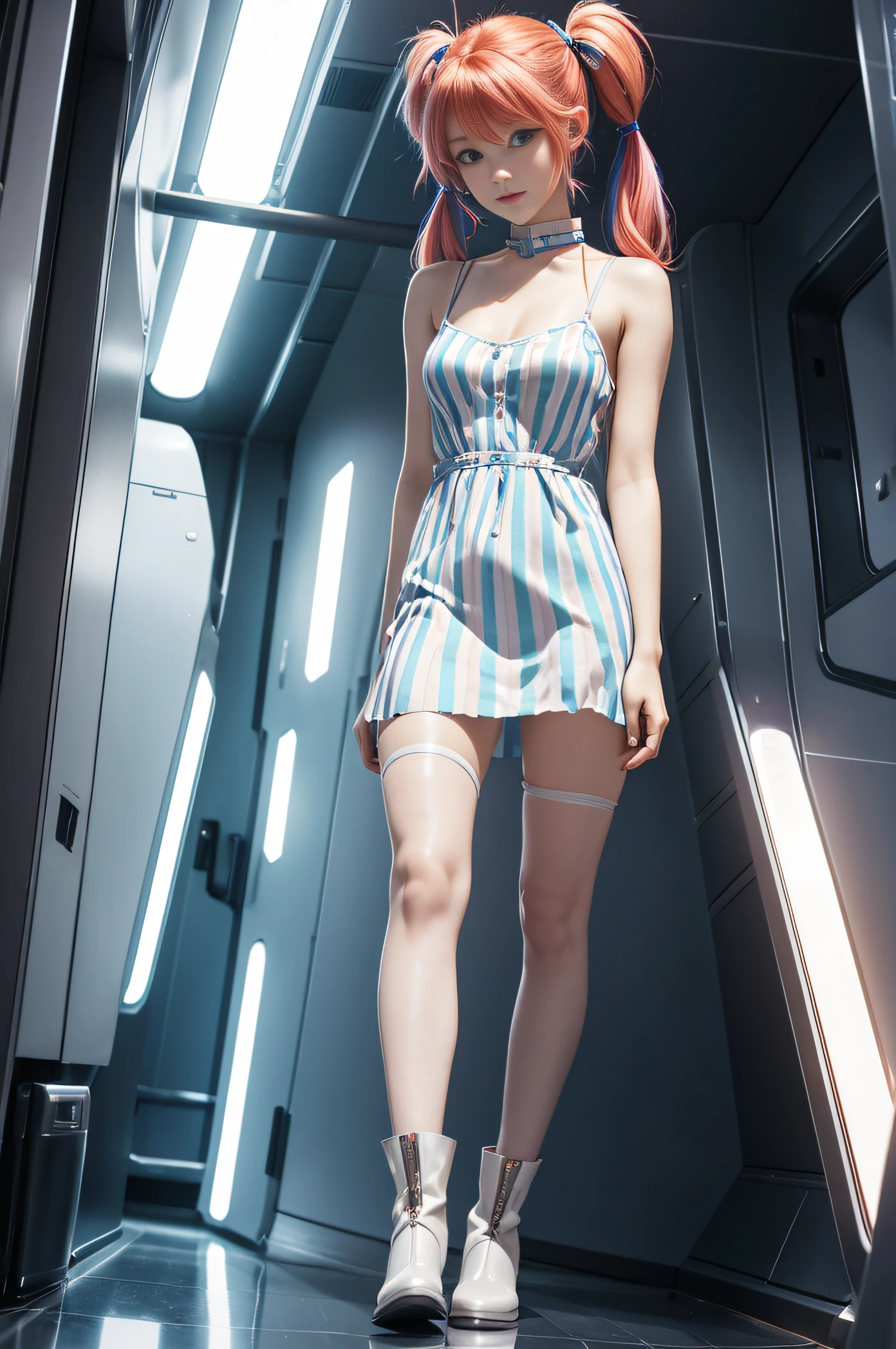 Highest quality, full body detail, golden ratio, tattered, masterpiece, raw photo (long blonde hair) (pale 20 year old female, small, big tits, wet, head up, clean feet, toe detail), obsessed with foot detail On, (wearing a tight shirt), (standing on the playground), full body, perfect face, amazing eyes, vivid details, (high detail skin), full breasts, deep cleavage, sfw, (red: 0.6), (dirty: 0.8), (blood: 0.7), aurora, (backlight : 0.5), depth of field, Canon 5D, 50mm lens, f/4 aperture, (super detail, licate detail), sharp focus, soft colors, 8k, Conscious, 8mm film grain, war photography