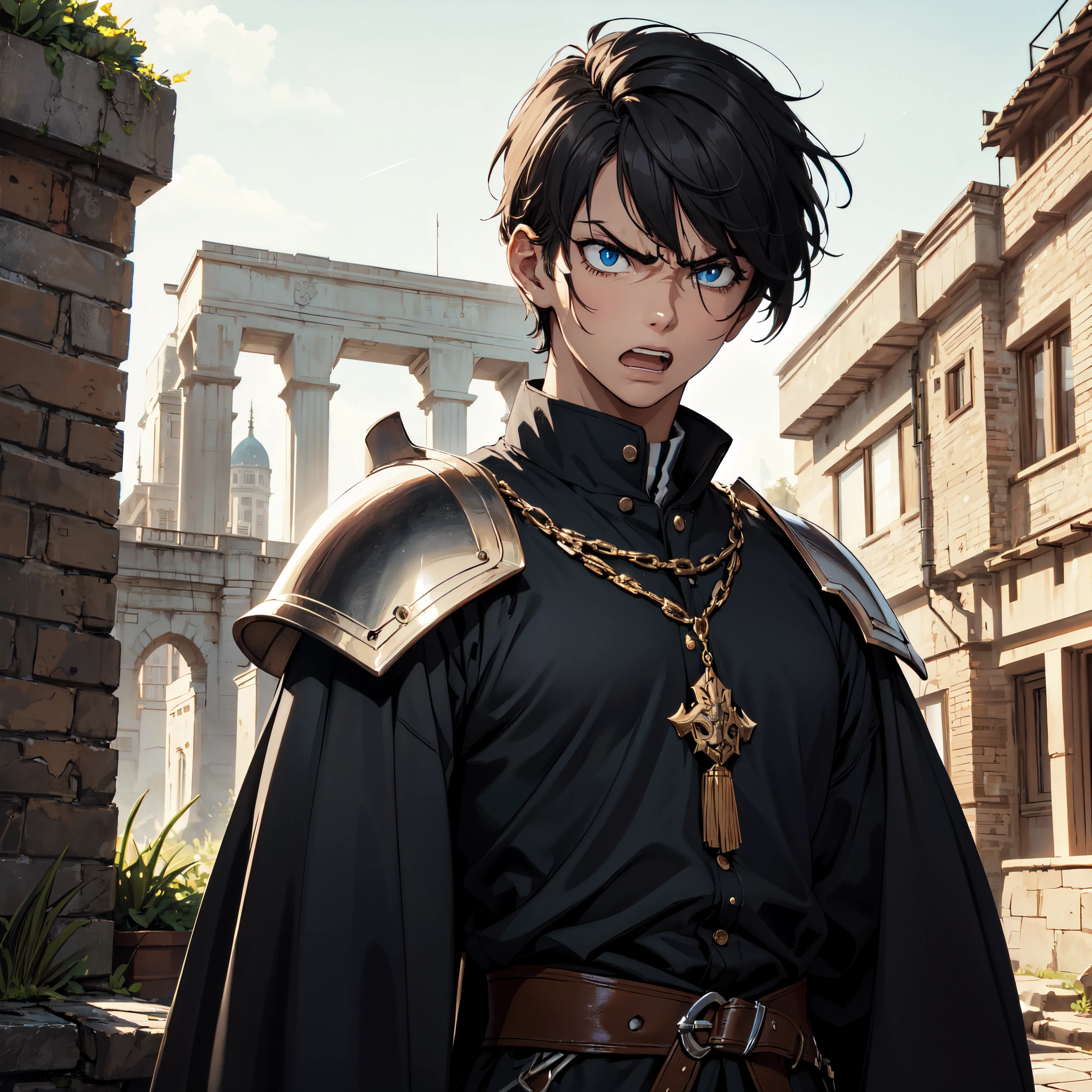 angry expression