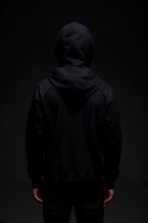 the back of hoody the written latters are A S