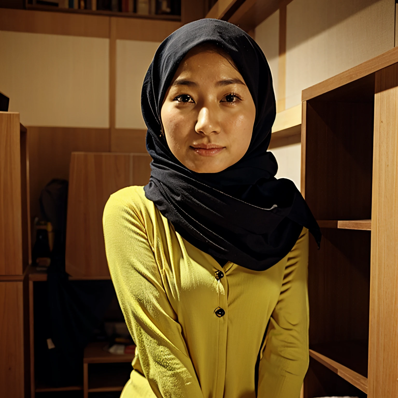 Marina shiraishi with hijab