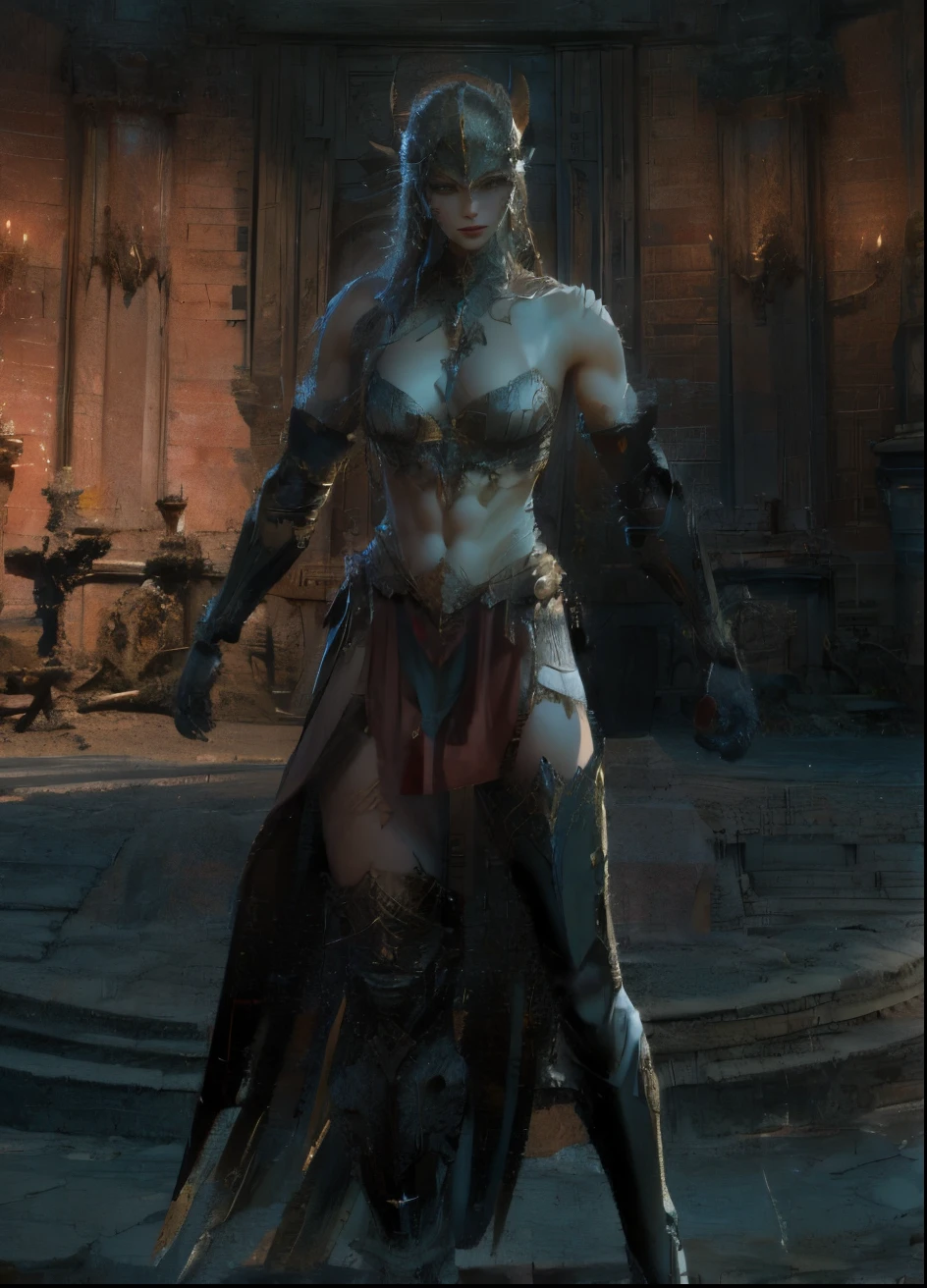 Asgard,valkyrie,Senhora Cavaleiro,anatomia correta,epic fantasy digital art,tmasterpiece,8k,high-definition resolution,Desenho detalhado,alta qulidade,, Epic composition,