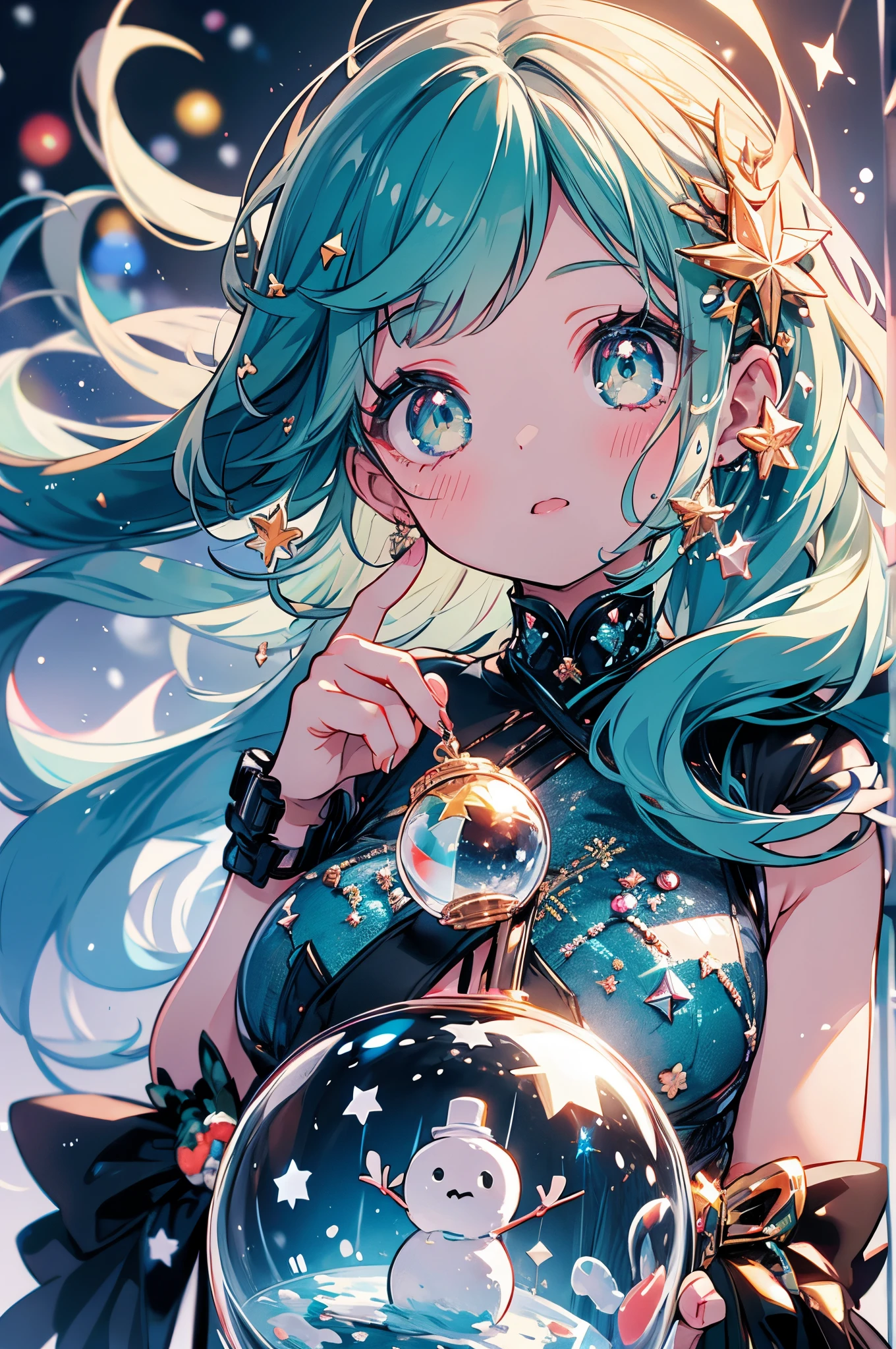 Delicate five fingers