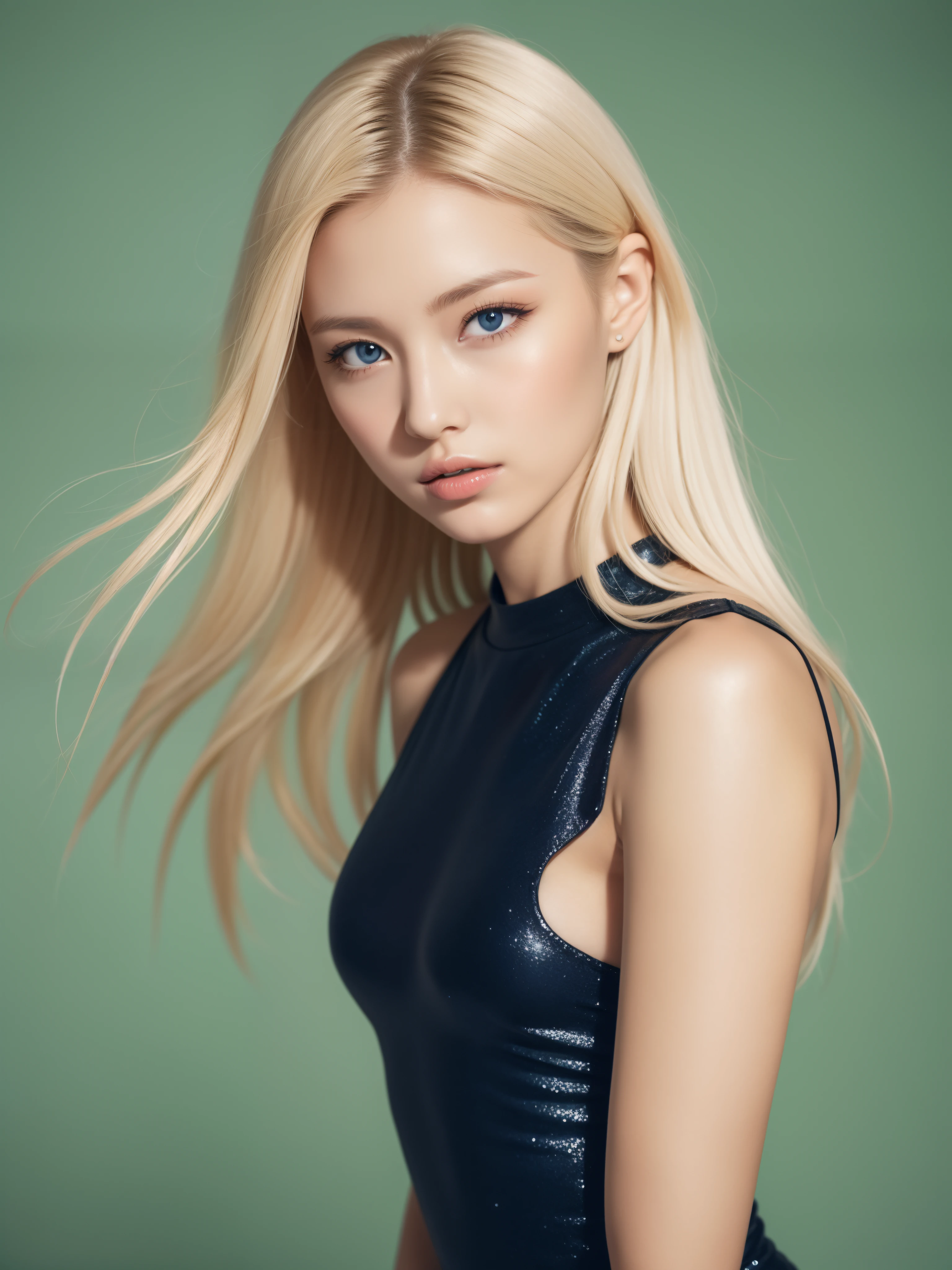 Beautiful woman in fantastic space, Tight micro dress white and gold color, 98k, {{masutepiece}}, Best Quality, High quality:1.4), {{[[front look}}, eye_Contact,Various photo actions)]], Very Clean Face, And very pretty eyes, Cute Images, Cute Images, {{A half body}}, {{{{{{{{Long legs}}}}}}}}, {{{{slim }}}}, {{{{{{Tall Woman}}}}}}, {{Height 177 cm}}, Solo, Beautiful, lovely, Adorable, pale skin, {{18〜22-year-old German girl}}, Beautiful German girl with platinum blonde hair color with blue or green eyes), Young german girl in Scandinavia, {{{{{{{{{{Half Girl}}}}}}}}}}, {{{{{{{{{{high_heels}}}}}}}}}},japanes