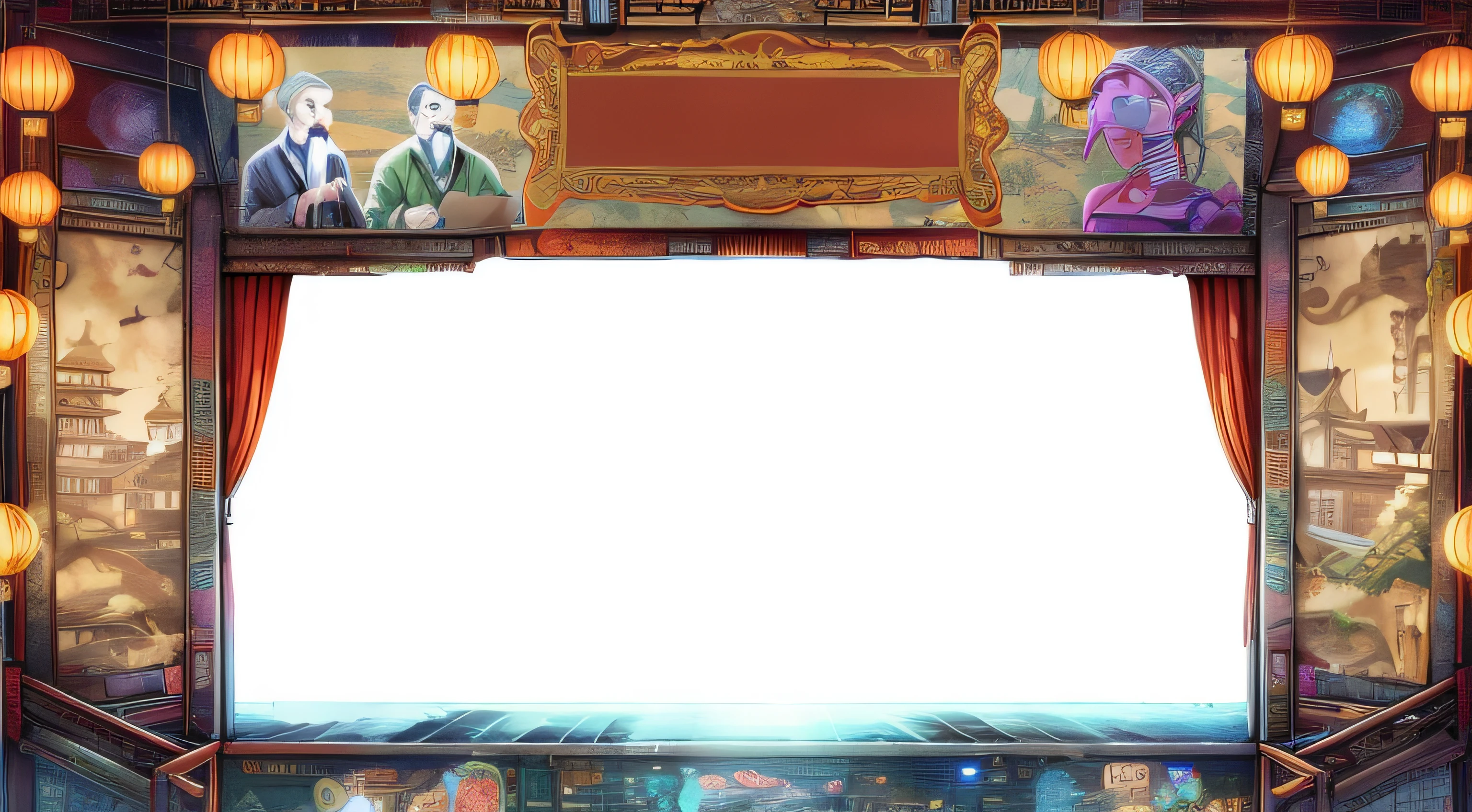 german stage landscape,Comes with curtains and screen, match report, game background, background bar, videogame background, arena background, Background with(Hard), dance hall background, a temple background, light kingdom backdrop, ornate border + concept-art, clean backdrop, background hyper detailed, empty background, Stage background, solid color backdrop, Epic background, solid color backdrop