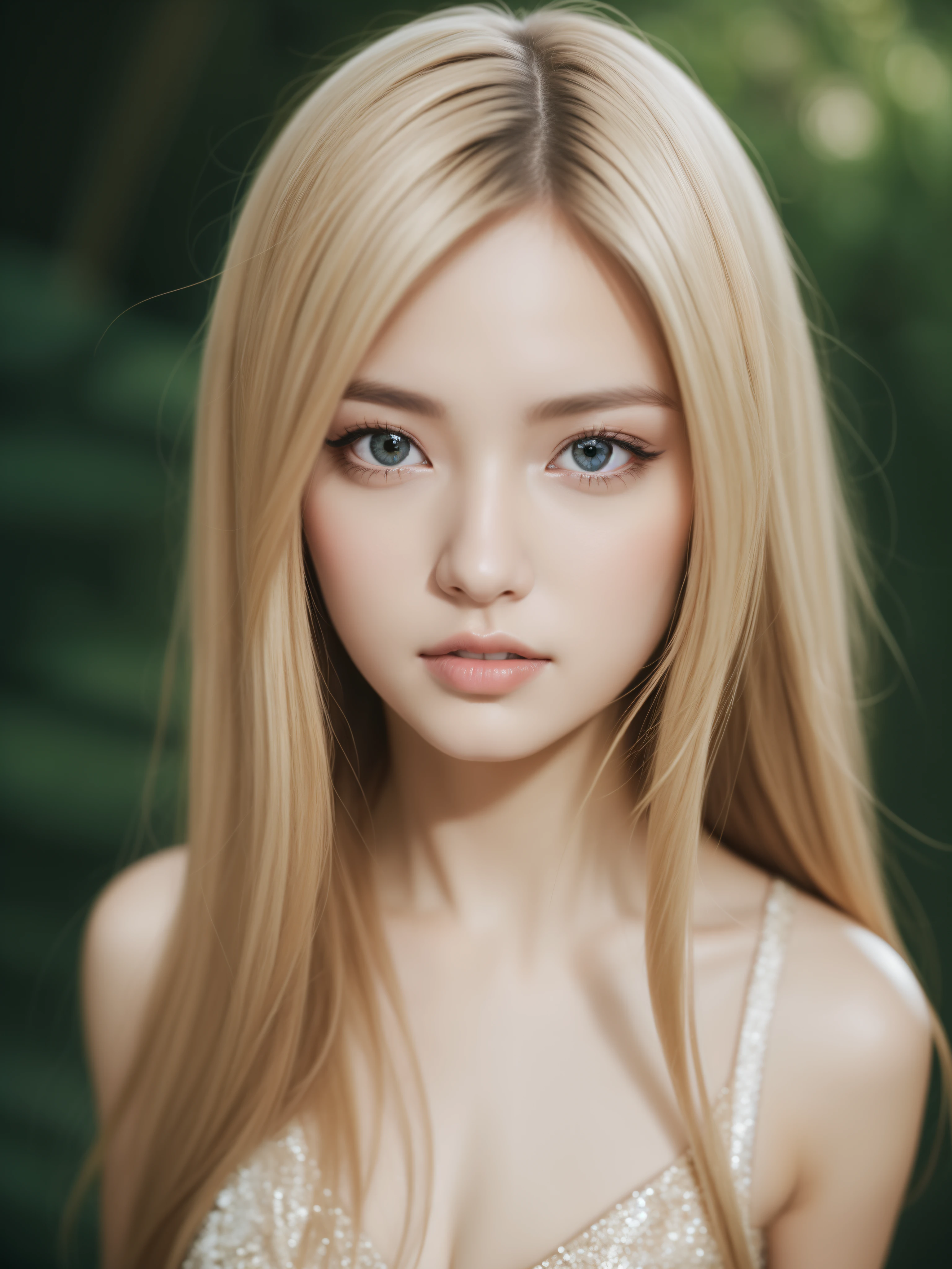 Beautiful woman in fantastic space, Tight micro dress white and gold color, 98k, {{masutepiece}}, Best Quality, High quality:1.4), {{[[front look}}, eye_Contact,Various photo actions)]], Very Clean Face, And very pretty eyes, Cute Images, Cute Images, {{A half body}}, {{{{{{{{Long legs}}}}}}}}, {{{{slim }}}}, {{{{{{Tall Woman}}}}}}, {{Height 177 cm}}, Solo, Beautiful, lovely, Adorable, pale skin, {{18〜22-year-old German girl}}, Beautiful German girl with platinum blonde hair color with blue or green eyes), Young german girl in Scandinavia, {{{{{{{{{{Half Girl}}}}}}}}}}, {{{{{{{{{{high_heels}}}}}}}}}},japanes
