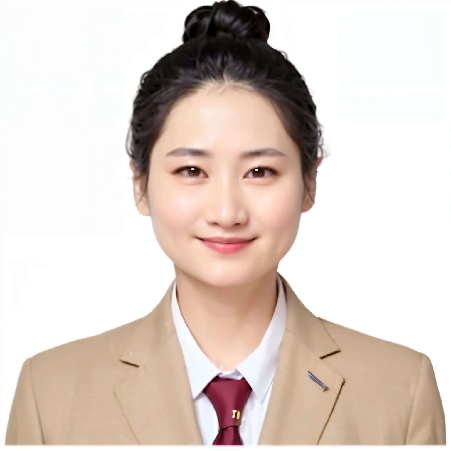 Close-up of a woman in a suit and tie, li zixin, Xision Wu, xintong chen, pengzhen zhang, jinyiwei, chengyou liu, yun ling, wenfei ye, qifeng lin, xiaofan zhang, xue han, qichao wang, wei wang, wenjun lin, louise zhang
