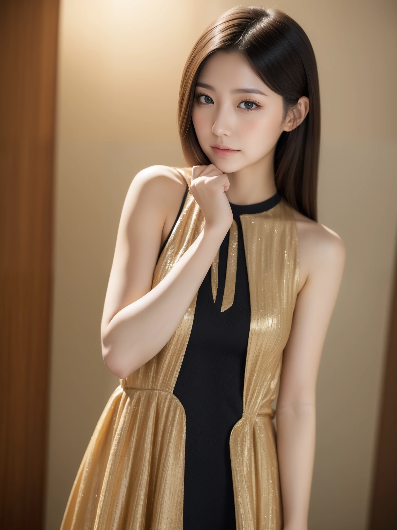 Beautiful woman in fantastic space, Tight micro dress white and gold color, {{masutepiece}}, Best Quality, High quality:1.4), {{[[front look}}, Various photo actions)]], Very Clean Face, And very pretty eyes, Cute Images, Cute Images, {{A half body}}, {{{{{{{{Long legs}}}}}}}}, {{{{slim }}}}, {{{{{{Tall Woman}}}}}}, {{Height 177 cm}}, Solo, Beautiful, lovely, Adorable, pale skin, {{18〜22 year old Japan girl}}, Beautiful Japanese girl with platinum blonde hair with blue or green eyes), Young Japan girl, {{{{{{{{{{Half Girl}}}}}}}}}}, {{{{{{{{{{high_heels}}}}}}}}}},japanes