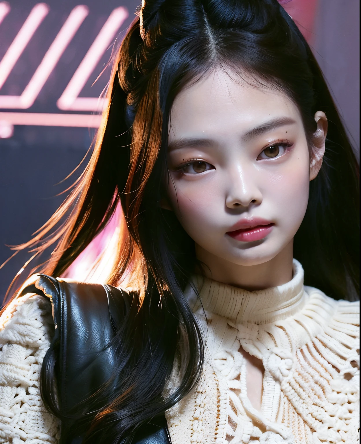 um close up de uma mulher de camisa branca e jaqueta branca, Jennie Blackpink, Lulu Chen, gemma chen, Gongbi, Heonhwa Choe, Wenfei Ye, TaeJune Kim, yun ling, Shen Mingchen, a young asian woman, Lee Ji - Eun, Lee Ji-eun, Xision Wu, Parque Roseanne do Blackpink