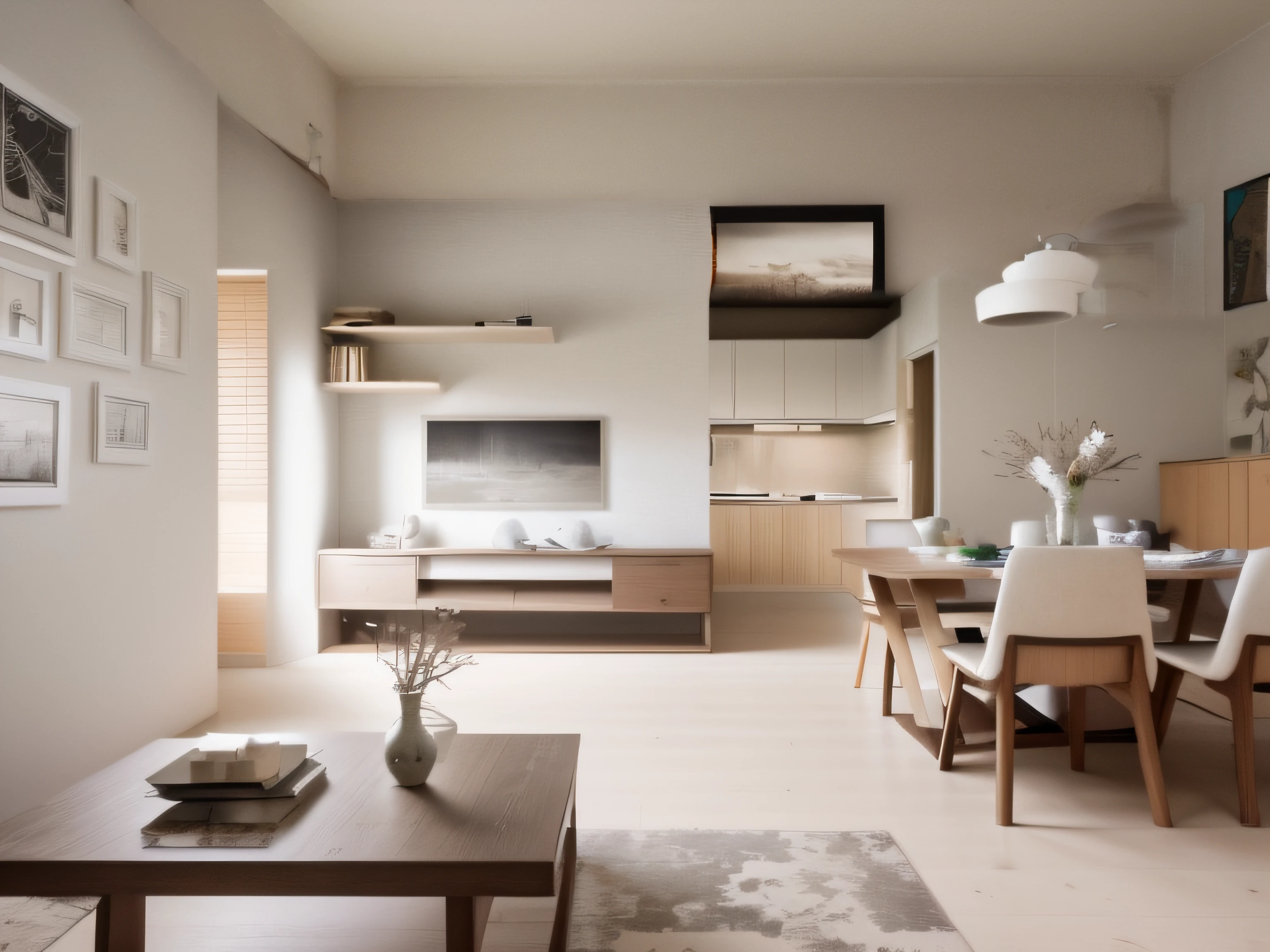Interior of a living room