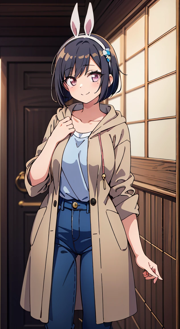 (masutepiece, Best Quality, Perfect Anatomy, High quality:1.4), nice hand, Perfect hands, Detailed beautiful hands, Large_filesize, fulcolor, hight resolution, symmetric, exceptional, Best aesthetic, newest, Anime, very beautiful detailed body,The hair,faces,The eye,BREAK,
Beautiful Girl, ( girl), Very detailed, colourfull, highest details, 1 beautiful girl, Solo,(Cute:1.5),(Chibi:0.8), (kawaii:1.5),(Lori:0.5),(girl, Cute, Cheerful, Loli face, slightly bulging chest),(A dark-haired,Disheveled short bob,tareme,Pink eyes:1.55),(sano,A smile,Bad face:1.2), (White rabbit ear headband:1.2),Shiny skin,Clear skin, Beautiful skin,(best quality face),(Top quality glowing eyes), (The best smile,Doya face:1.45), BREAK is acoustic serenity bohemian vibes,
Classic Cashmere Shawl,
A luxurious cashmere shawl in a neutral color like camel or gray,
Drape it over your shoulders for a sophisticated and timeless appearance,
Style with a tailored coat, skinny jeans, and knee-high boots for an elegant winter look, BREAK is BREAK is
(Red flower ornament:1.2),
BREAK,(plein air),
( Landscape background :1.3) ,
(very beautiful woman from the front door :1.3) ,
(the woman arrived home :1.3) ,
(opened the entrance door :1.4),
(SWAT standing:1.3),
(the i'full of shyness :1.4),
(timid :1.2) ,
(upward looking gaze :1.2) ,
Looking Up ,
From above ,depth of fields,
BREAK,wakame,wakame,wakame,(Cowboy Shot:1.4),
BREAK,(Blurry background:1.3),(absurderes, hight resolution, Super Detail Art),cel shading,Clear Color, Lonely optical effect, Beautiful pictures, Bright glow, mystic atmosphere,(Close-up of girl:1.1), Mystical light particle effect,manga influence, clean line drawings,