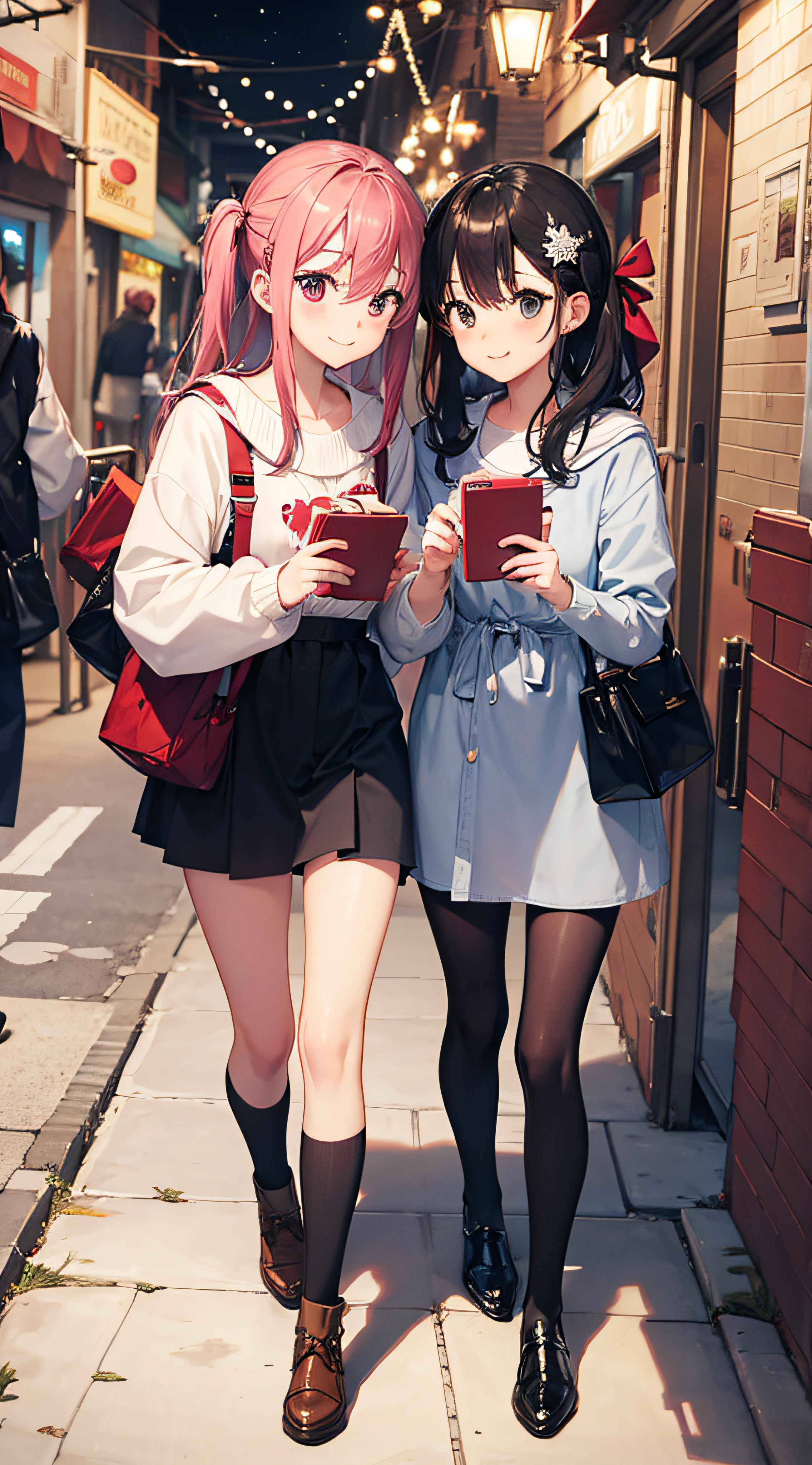 with their friends, Rio and Yuki decide to go on a Christmas adventure