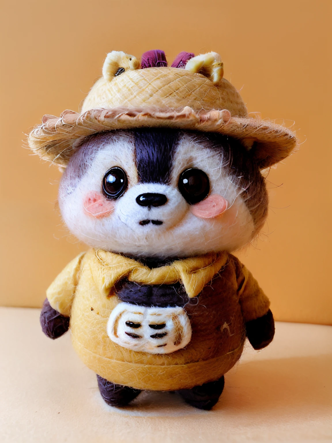 : 3。、raccoon、hairy、Animals in clothes、Grapes、raccoon dog、teak、appleood、fruit、full body Esbian、a straw fedora hat、non-human、Bone-in meat、chestnut、Walnut