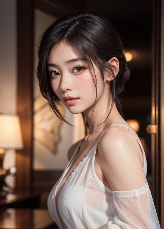 (Best quality at best,8K,tmasterpiece:1.2),Soft portrait photography,gorgeous chinese models,gorgeous young korean woman,beautiful young korean woman,beautiful Korean women,8K Art German Landscape,Portrait in soft low light,Cute and delicate face of girl,8K portrait rendering