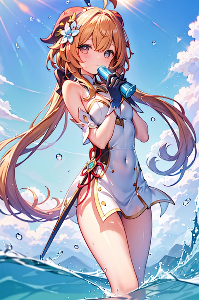 {{{nsfw}}}, {{{masterpiece}}}, {{{best quality}}}, {{ultra-detailed}}, {illustration}, {{an extremely delicate and beautiful}}, ((nude, Completely naked:1.4)), 1girl, (resna, brown hair, braid, blue eyes, medium breasts), sad smile, (from side), cowboy shot,