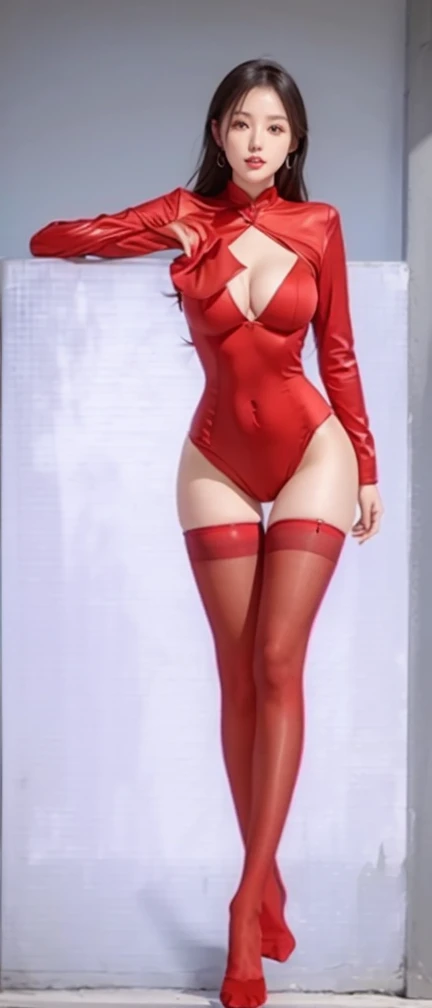 A group of nuns,Thick red pantyhose,Blood red stockings,Red stockings,Red hip socks,without wearing shoes,Super detail,hyper HD,A high resolution,1080p,Anatomically correct,ccurate,huge tit,Cocked buttocks,Physical coordination,Photo portrait,slender thigh,Delicatemakeup,Best quality, Masterpiece, 超A high resolution, RAW photo, Beautiful and aesthetic,deepshadow, (Photorealistic:1.4), full-body composition, Striking perspective