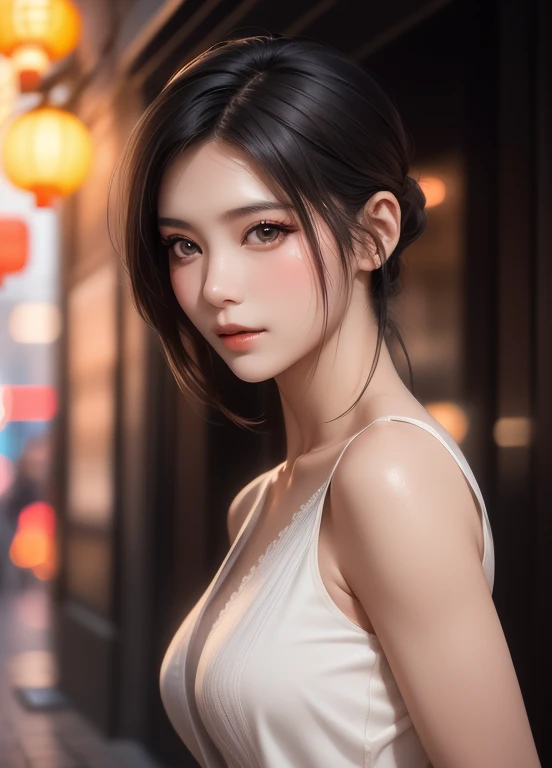multiple sclerosis. Feder posed for photos in a white dress, Soft portrait shooting 8K, gorgeous chinese models, 奈良美智, gorgeous young korean woman, beautiful young korean woman, beautiful Korean women, 8k artistic german bokeh, Portraits are soft and low-light, Girls' avatar cute and exquisite, 8K portrait rendering