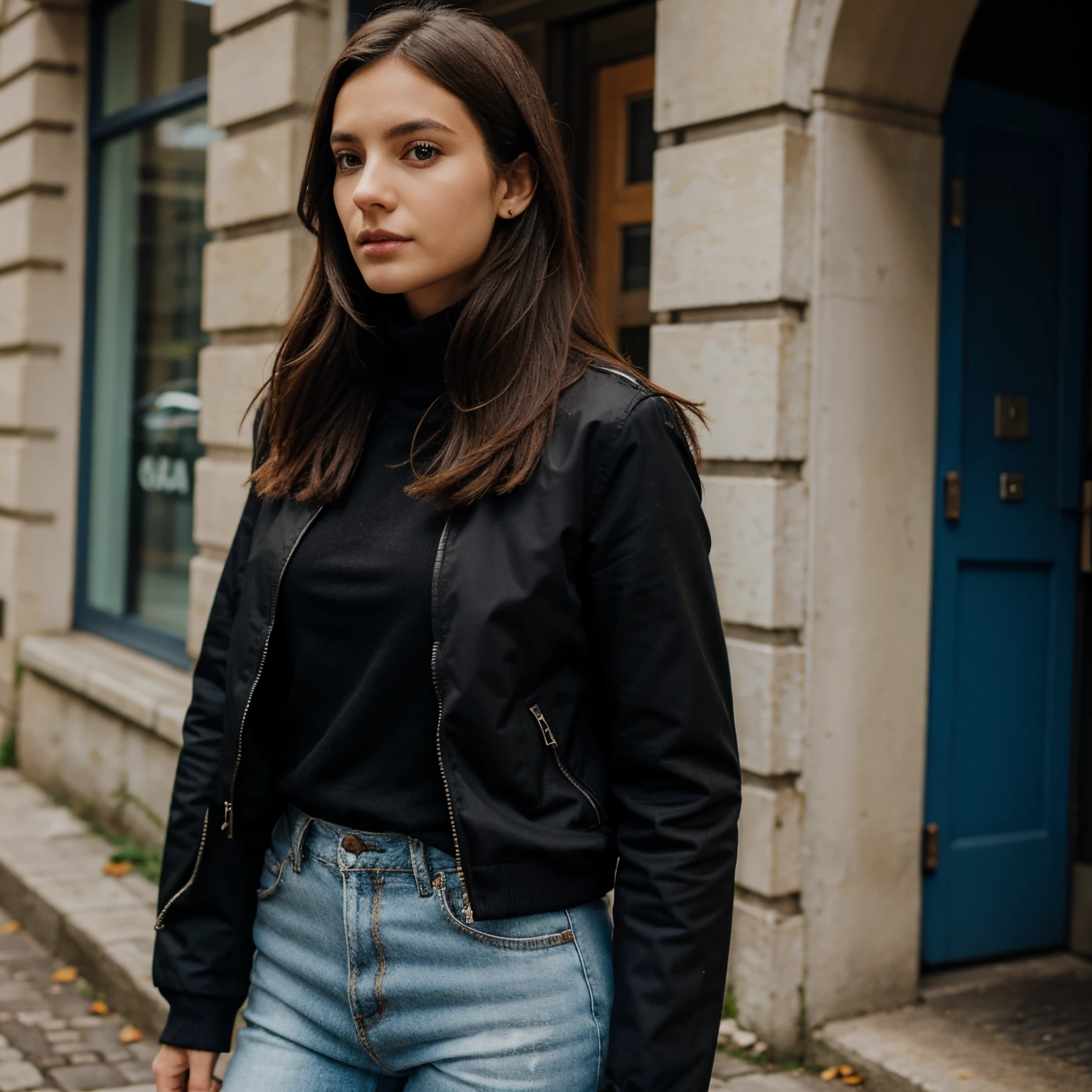 Veste trouée et zip cassé