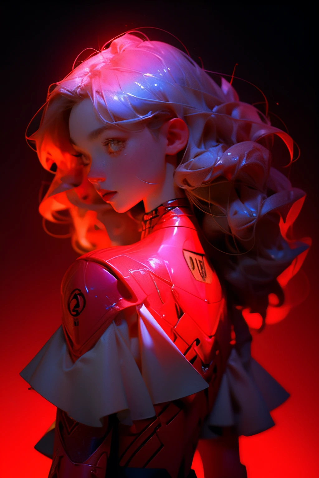(best quality, masterpiece, colorful, dynamic angle, highest detailed)(Asuka Langley), upper body photo, fashion photography of cute red long hair girl (Asuka Langley), dressing high detailed Evangelion red suit (high resolution textures), in dynamic pose, bokeh, (intricate details, hyperdetailed:1.15), detailed, moonlight passing through hair, perfect night, (fantasy art background), (official art, extreme detailed, highest detailed), HDR+