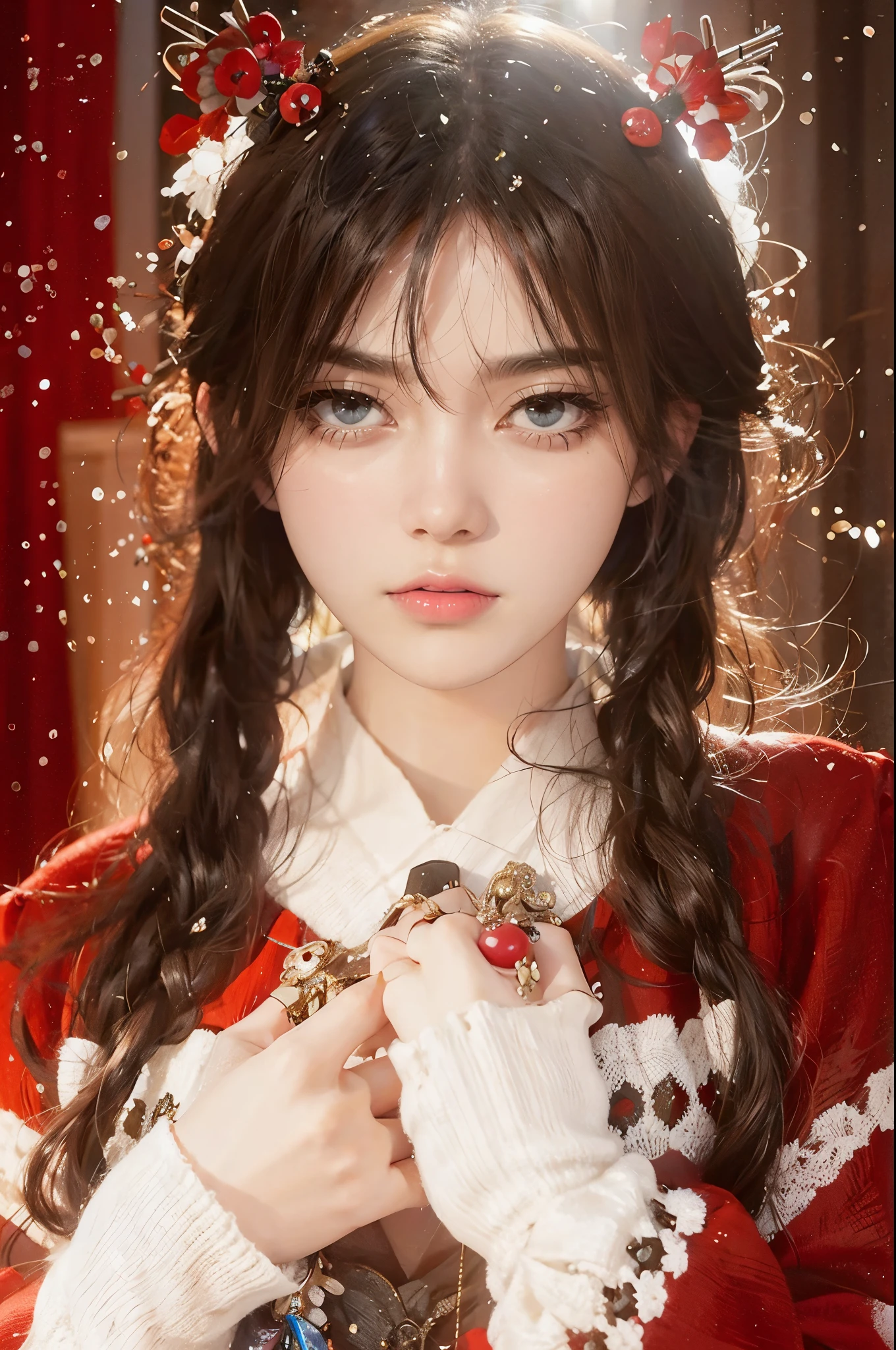 1girl, sharp eyes,