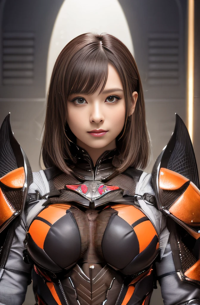 (high resolution,masterpiece,best quality,extremely detailed CG, anime, official art:1.4), realistic, photo, amazing fine details, all intricate, gloss and shiny,awesome many layers, 8k wall paper, 3d, sketch, kawaii, illustration,( solo:1.4), perfect female proportion,villainess, (fusion of dark brown cockroach and lady:1.4), (brown cockroach form lady:1.2), (brown cockroach lady:1.2), (fusion:1.2), (solo:1.4), (evil smile:1.2), muscular, abs, (cockroach brown exoskeleton bio insect suit:1.4), (cockroach brown exoskeleton bio insect armor:1.2), (brown transparency cockroach wing:1.4), (brown cockroach antennae:1.3),