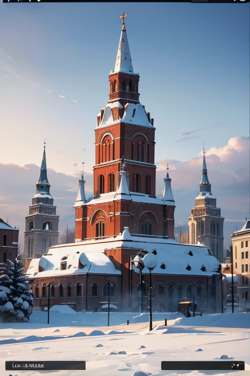 Syracuse,There are many buildings and bell towers, game screenshot, pc game《SimCity》screengrab, Match screen, Frostpunk, Snow resort, City 2 0 8 0, tas'It's snowing in the city,oda'It snowed a lot, In-game footage, In-game footage, ancient city of white stone, game screenshot, Snowy environment, Soviet cities