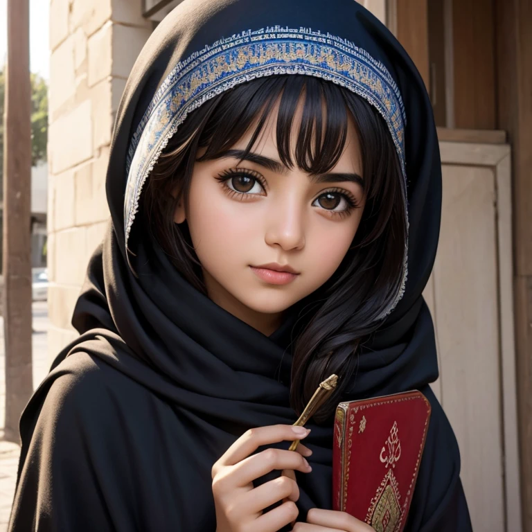 A image of an Iranian girl