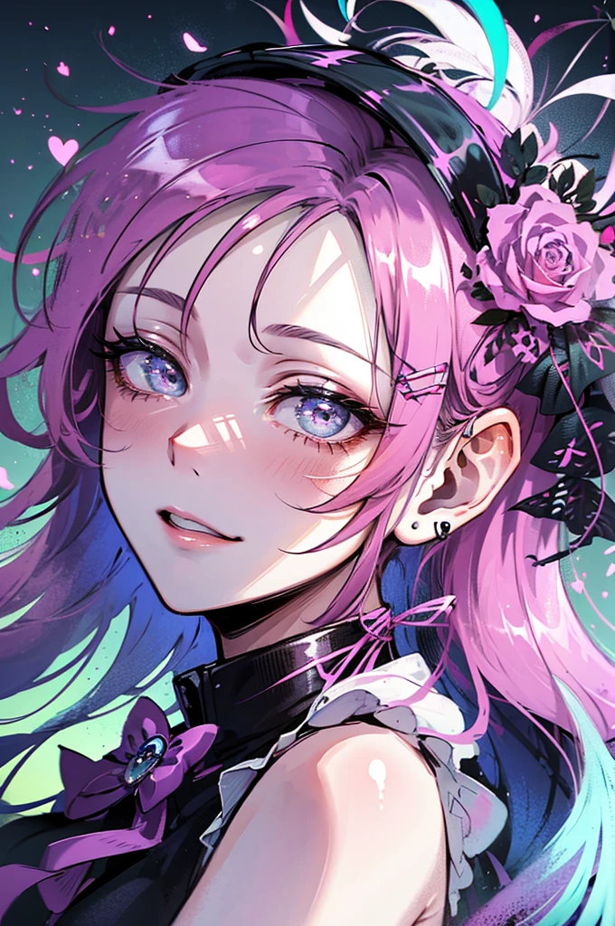 anime style (because it includes specific human attributes, please include all the following attributes clearly: detailed eyes, detailed lips, extremely detailed eyes and face, long eyelashes) sexy nurse, POV, mirror, self-reflection, horny eyes, self-adoration, lust, detailed eyes, detailed lips, extremely detailed eyes and face, long eyelashes, seductive gaze  (evil smile)
