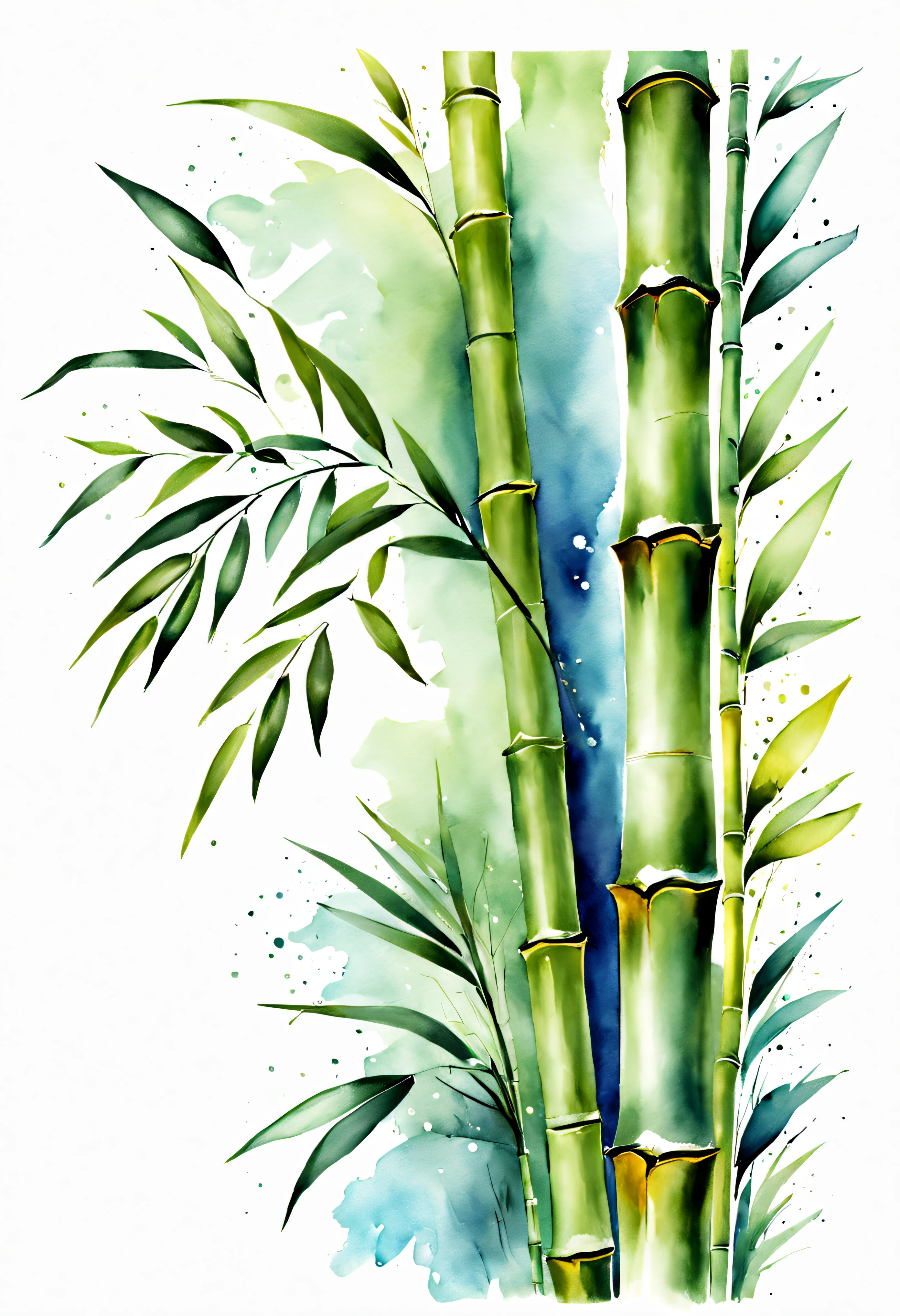 arte conceitual (ultrarrealista:1.3) Watercolor bamboo floral draw illustration on white background, pintura colorida em Aquarelaa, pintura colorida em Aquarelaa, Aquarela, estilo de pintura em Aquarelaa, watercolor style illustration, pintado em Aquarelaas brilhantes, Aquarela colorida, Aquarela, pintura em Aquarelaa, Aquarela, pintura em Aquarelaa vibrante, Aquarela, Desenho em Aquarelaa, arte em Aquarelaa , uma pintura em Aquarelaa, Aquarela vibrante, Aquarelaa, arte em Aquarelaa, water color . Arte digital, Ilustrativos, Pintura, altamente detalhado